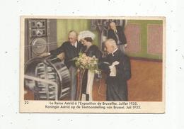 Chromo , CÔTE D'OR ,Reine Astrid ,2 E Série, Bruxelles 1935 - Côte D'Or