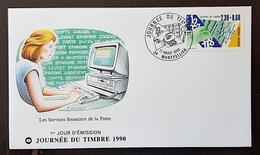 FRANCE Yvert 2640. Journée Du Timbre Montpellier Enveloppe 1er Jour, FDC - 1990-1999