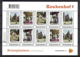 Nederland Pay Bas Olanda Netherlands 2012, Keukenhof Architecture Persoonlijke Zegel **, MNH, S/S - Sellos Privados