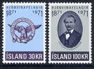 ICELAND 1971 Patriotic Society Set MNH (**) - Ongebruikt