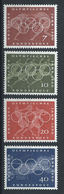 Allemagne - RFA N°205/8** (MNH) 1960 - J.O De Rome - Summer 1960: Rome