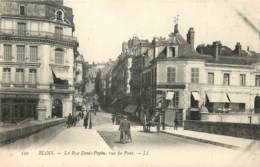 BLOIS LA RUE DENIS PAPIN VUE DU PONT - Blois