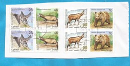 2019  FAUNA  WWF  SRBIJA SERBIA SERBIEN USED - Gebraucht