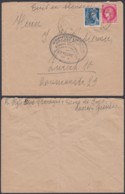 France 2ème Guerre - Yv 373 +414A  Lettre Camps De Gurs 1942 Censure Nº4  (DD) DC3023 - Guerre (timbres De)