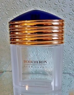 Flacon Vaporisateur "BOUCHERON Pour HOMME" De BOUCHERON  Eau DeParfum  100 Ml VIDE/EMPTY Pour Collection Ou Décoration - Bottles (empty)