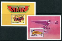 Grenada 1986 Century Of Motoring MS Set MNH (SG 1564a+b) - Grenade (1974-...)