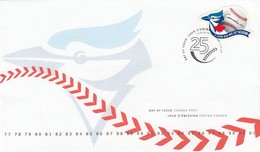 GOOD CANADA FDC 2001 - Hockey / Toronto Blue Jays - 2001-2010