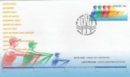 GOOD CANADA FDC 1999 - Sport / Rowing - 1991-2000