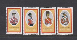 South Africa-Ciskei Scott 90-93 1986 Military Uniforms, Mint Never Hinged - Ciskei