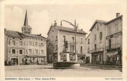 ROSIERES PLACE JEANNE D'ARC HOTELS MARGERIT ET DU MIDI ET CAFE COUTAREL - Autres & Non Classés