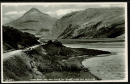 Ref 1291 - Real Photo Postcard - Loch More & Ben Stack - Sutherland Scotland - Sutherland