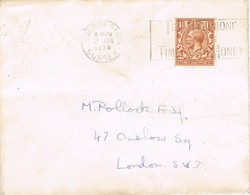 32619. Carta BOGNOR REGIS (sussex) 1934 To London - Brieven En Documenten