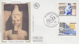 Enveloppe  FDC  1er  Jour   MONACO   50éme  Anniversaire  De  L'  UNESCO   1995 - UNESCO