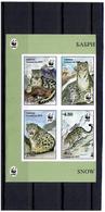 Tajikistan. 2019 WWF Snow Leopard(Mountains). Imperf. 4v:2.00,3.50,4.80,5.00 - Tayikistán