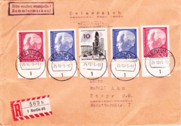 1965, West - Berlin, "Wiederwahl Bundespräsident Lübke" + "Das Neue Berlin", REC, Echt Gelaufen (W - Berlin - Steyr) - Enveloppes Privées - Oblitérées