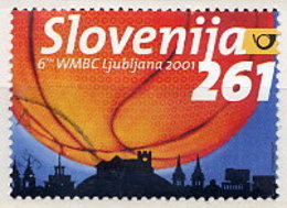 SLOVENIA 2001 Basketball World Championship  Used  Michel 358 - Slowenien