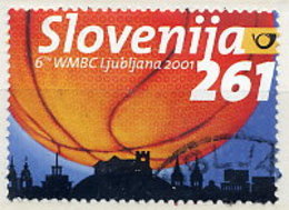 SLOVENIA 2001 Basketball World Championship  Used  Michel 358 - Slowenien