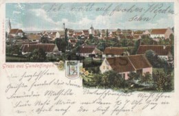 Germany - Gruss Aus Gundelfingen - Litho - Gundelfingen