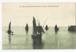 85 Vendée Les Sables D'olonne Retour De Peche Ed Poupin Mortagne - Sables D'Olonne