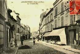 95....val D'oise...argenteuil.....la Grande Rue...magasins - Argenteuil