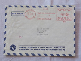 Finland 1964 Cover Helsinki To Holland - Machine Franking - Briefe U. Dokumente