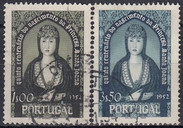 PORTUGAL 1953 Nº 795/796 USADO - Gebruikt