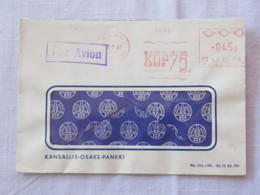 Finland 1965 Cover Helsinki - Machine Franking - Lettres & Documents