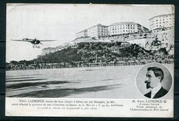 Aerofilatelia Italiana (5.6.1911) - Volo Di Velocità Nizza-Genova Di Paul Leprince - Marcofilía (Aviones)