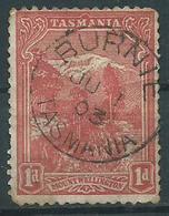 Timbre Tasmanie Victoria Colonie Britannique 1903 Obliteration Burnie - Used Stamps