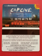 Cinécarte Carte Abonnement Cap'ciné Vallée Maillard 37 Francs (BC0415 - Kinokarten