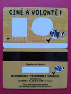 Cinécarte Pathé Carte Ciné à Volonté Vierge (BC0415 - Cinécartes