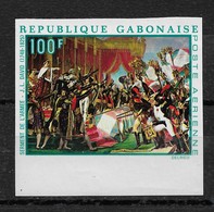Gabon 1969 Napoleon Bonaparte The Oath To The Army Rare Imperf 100fr Scott # C84, VF MNH** - Napoleon