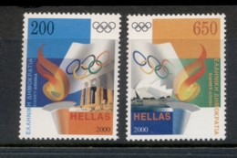 Greece 2000 Olympics Sydney-Athens MUH - Unused Stamps