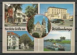 Deutschland Ansichtskarte WITTENBERGE 1997 Gesendet, Mit Briefmarke - Wittenberge