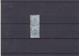 Luxembourg - Yvert 6a Oblitérés - Paire Verticale - Valeur 340 Euros ( Prifix 2007 ) - 1859-1880 Wappen & Heraldik
