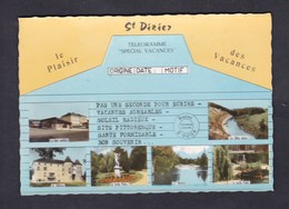 SAINT DIZIER (52) Le Plaisir Des Vacances Telegramme Multivues Collection Marmier - Saint Dizier