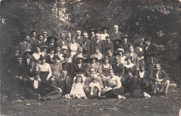 ¤¤  -   PARIS   -  Carte-Photo D'un Groupe En Forêt   -  Photographe " Ph - PICHON " 56 Rue Olivier De Serres  -  ¤¤ - Arrondissement: 15