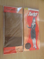 Paire De Bas Nylon MOUSSE De Marque TWIST Neuf Jamais Porté Sans Couture , Couleur Chair Moyenne , Taille 35/36 - Tights & Stockings