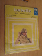 Paire De Bas Nylon 20D INDEMAILLABLE De Marque ISABELLE Neuf Jamais Porté Sans Couture , Couleur CHAIR CLAIRE , T. 35/36 - Calze