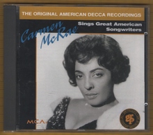 CD 20 TITRES CARMEN McRAE SINGS GREAT AMERICAN SONGWRITERS  BON ETAT & RARE - Jazz