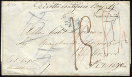 1860 - Lettera Non Affrancata Da Corfù 17/5/1860 A Firenze, In Periodo Di Governo Provvisorio, Numer... - Toscane