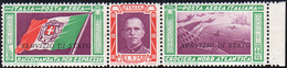 SERVIZIO AEREO 1933 - 5,25 + 44,75 Lire Trittico Servizio Di Stato (1), Gomma Integra, Perfetto. Cer... - Unclassified