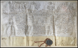 1736 - Bolla Papale In Cartapecora In Cui Clemente XII Concede La Rettoria Della Chiesa Parrocchiale... - ...-1850 Voorfilatelie