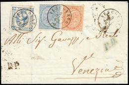 1863 - 15 Cent. Litografico, I Tipo, 10 E 15 Cent. De La Rue, Tiratura Di Londra (12,L17,L18), Difet... - Sonstige & Ohne Zuordnung