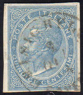 1863 - 15 Cent. De La Rue, Non Dentellato (L18c), Perfetto, Usato A Brisighella 8/19/1864. Raro! Emi... - Sonstige & Ohne Zuordnung