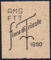 1950 - Fiera Di Trieste (81/82), Prova Della Soprastampa Su Carta Giallastra, Pos. 39, Non Gommata, ... - Other & Unclassified