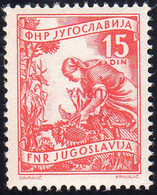 1953 - 15 D., II Tipo, Soprastampa Capovolta (79/Ia), Gomma Integra, Perfetto. Cert. Avi.... - Sonstige & Ohne Zuordnung