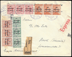 TRENTO E TRIESTE 1919 - 2 Cent., 5 Cent. Su 5 Cent., 10 Cent. Su 10 Cent., 20 Cent. Su 20 Cent., Tut... - Sonstige & Ohne Zuordnung