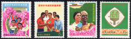 1971 - Asian-African Table Tennis Match, Complete Set Of 4 (M.1094/1097), O.g., MNH, Very Fine.... - Other & Unclassified