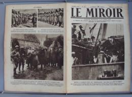 Guerre 14 18, Le Miroir 190, Arrivée Des Américains, Quelques Rousseurs - Francés